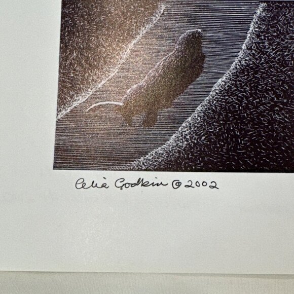 Signed Print Artist Celia Godkin Jack The Story Of A Beaver By Shirley Woods #2 - Picture 3 of 6
